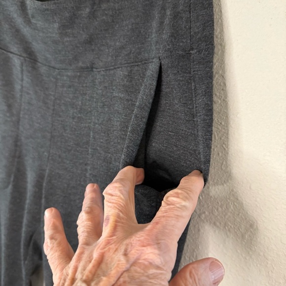 Skechers Go Walk Pants Ultra High Waisted Straight Leg Pockets Grey Women’s Sz M - Picture 2 of 11